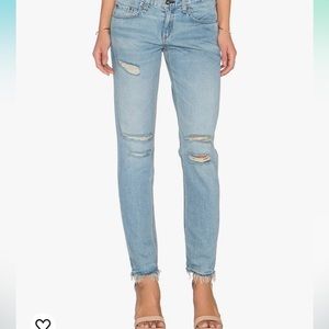 Rag&Bone Abington Distressed Boyfriend Jeans